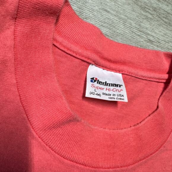 Vintage 90s Oregon Brewers Festival Staff Shirt Stedman Tag Mens L Single Stitch - Picture 3 of 7